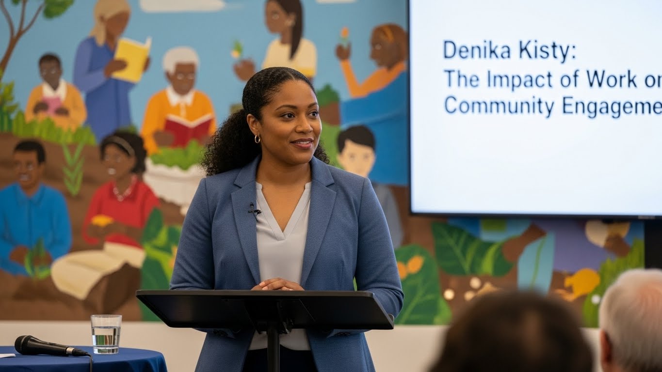 Denika Kisty: The Impact of Work on Community Engagement