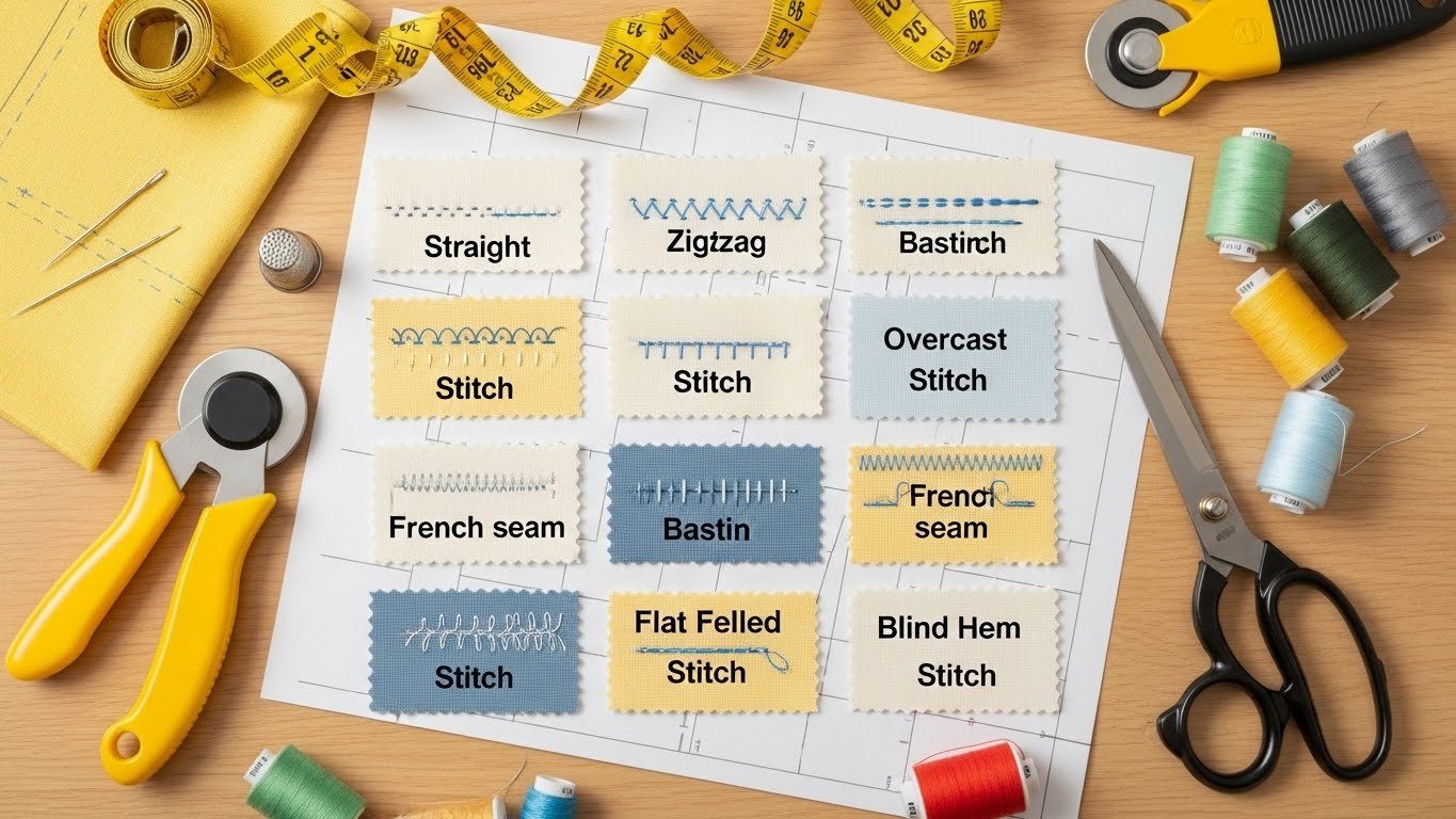 Nahttypen: A Comprehensive Guide to Stitch Types in Sewing